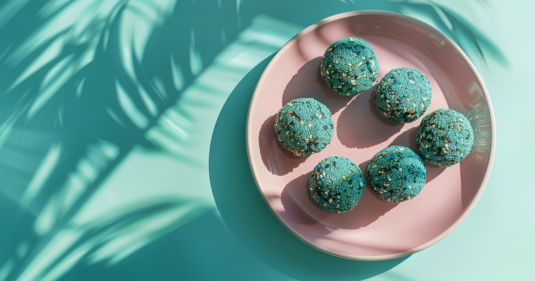 Energy Balls Tropicales con Espirulina